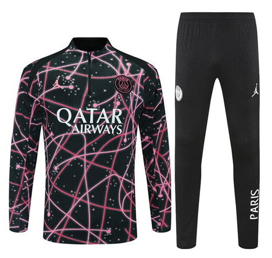 Jordan Paris PSG Football Ensemble Noir Pink 2025/2026
