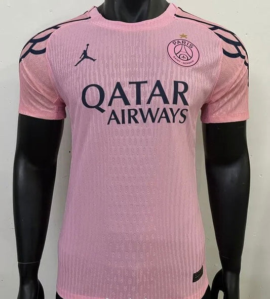 Maillot PSG rose étoilé